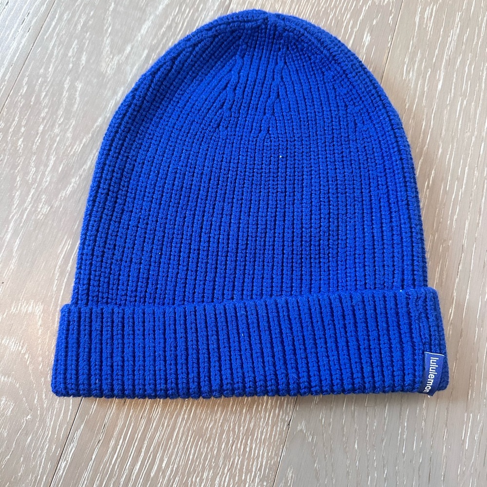 Lululemon Blue Knit Beanie
